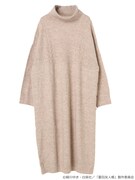 「夏目友人帳 ケーブルニットワンピース」