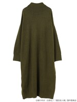 「夏目友人帳 ケーブルニットワンピース」