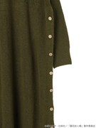 「夏目友人帳 ケーブルニットワンピース」