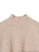 「夏目友人帳 ケーブルニットプルオーバー」