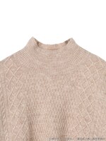 「夏目友人帳 ケーブルニットプルオーバー」