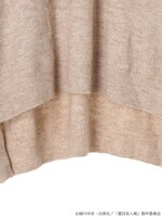 「夏目友人帳 ケーブルニットプルオーバー」