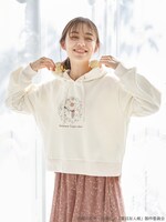 「夏目友人帳 サイドスリットパーカー」着用イメージ