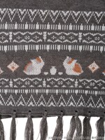 「夏目友人帳 ジャガードニットストール」