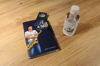 コラボイベントに併せて用意されたノベルティ3種。