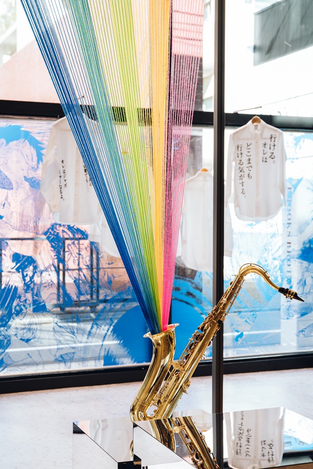 MANA MORIMOTOによるインスタレーション作品。