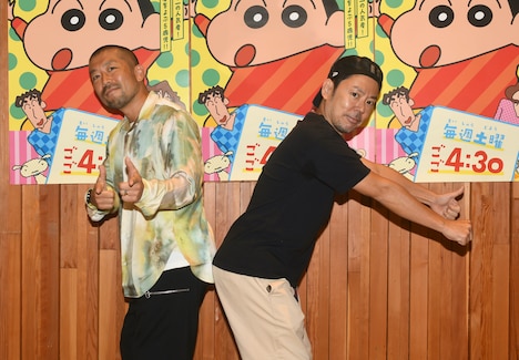 左からケツメイシの大蔵、RYO。