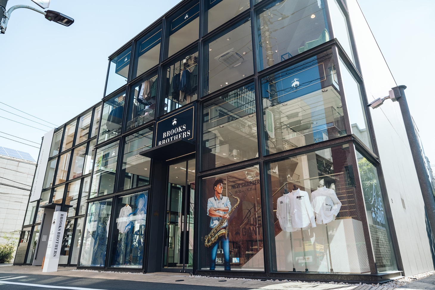 ブルックスブラザーズ表参道の外観。