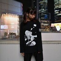 「ロングスリーブTシャツ『タイツ』」着用イメージ