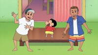 アニメ「クレヨンしんちゃん」11月7日の放送回より。