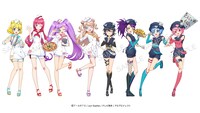 コラボカフェ「リングマリィinプリパラ」の描き下ろしイラスト。