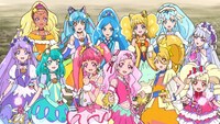 「映画プリキュアミラクルリープ みんなとの不思議な1日」より。