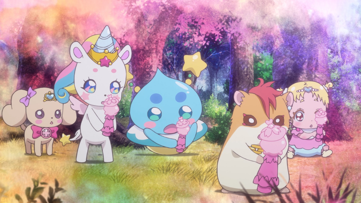 「映画プリキュアミラクルリープ みんなとの不思議な1日」より。