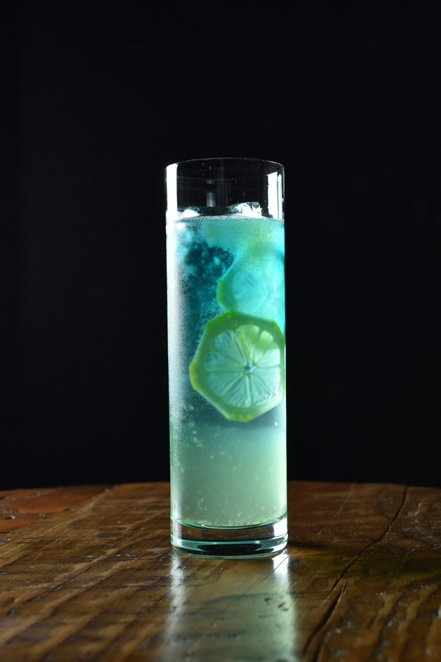 ブルーノート東京の地下1階のバー・BACKYARDで提供されているコラボカクテル。