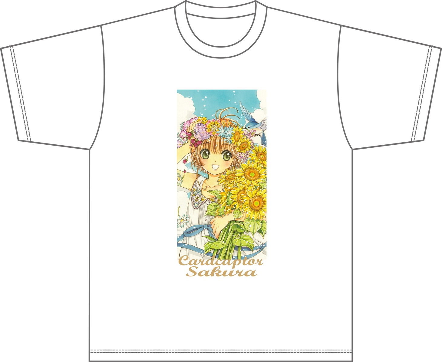 「カードキャプターさくら Tシャツ」