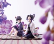 「G.E.M.シリーズ 鬼滅の刃 てのひらカナヲちゃん」と「G.E.M.シリーズ 鬼滅の刃 てのひらしのぶさん」。