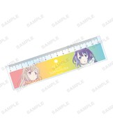 「安達＆しまむら Ani-Art clear label アクリル定規」