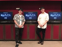 左からジョン・H・ワトソン役の小野友樹、シャーロック・ホームズ役の古川慎。