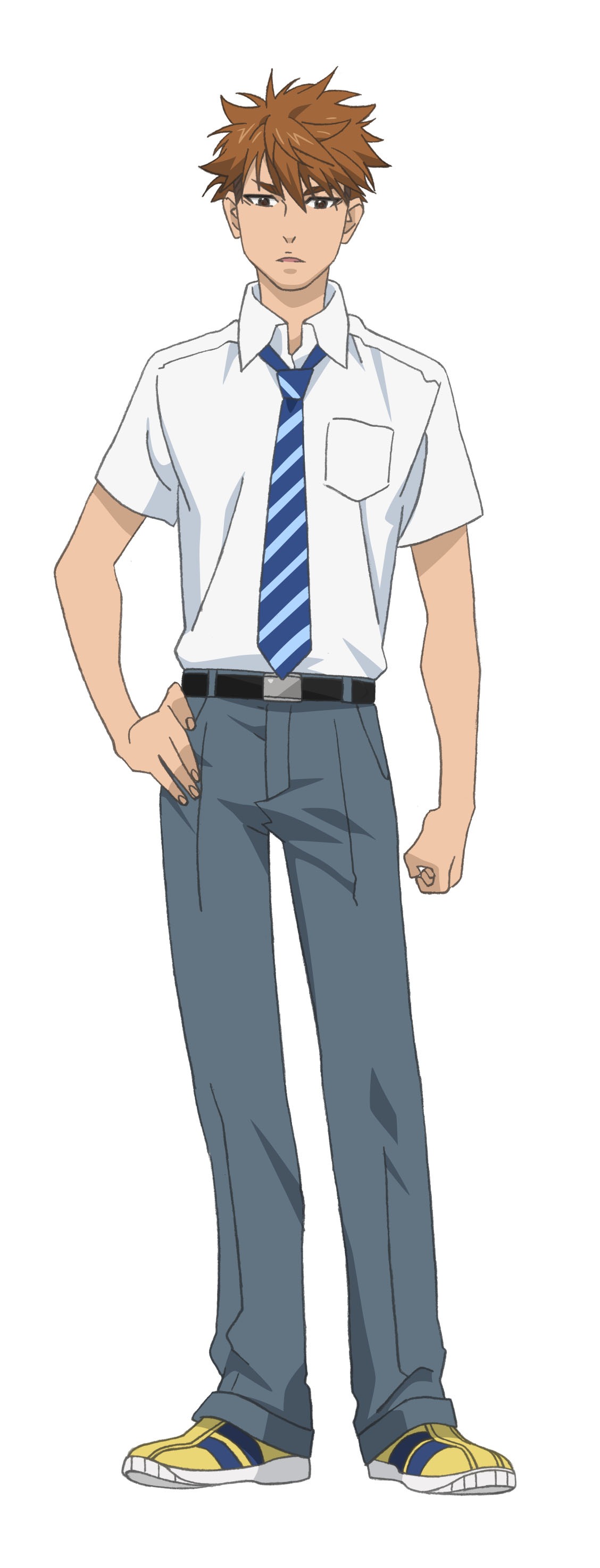矢口海人（CV：岡本信彦）
朱利と結の幼なじみであり、学年は1つ上の2年生。子供の頃に朱利をからかっていたが、本当は当時からずっと朱利に思いを寄せている。三味線を通じて朱利と親しくなっていく雪に対抗心を燃やす。