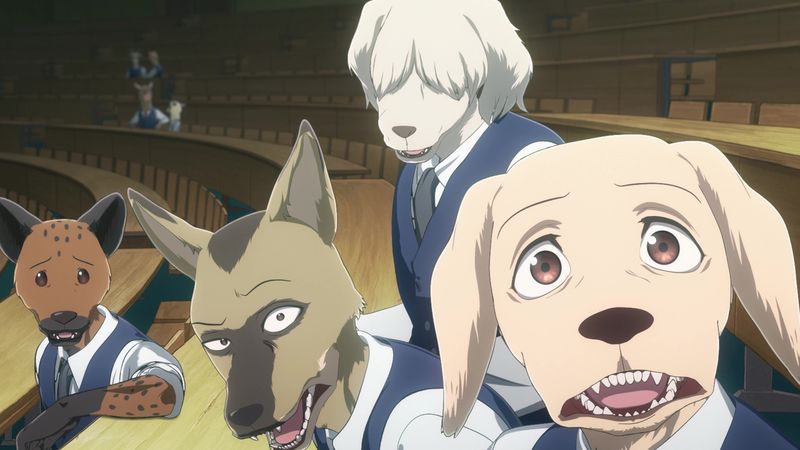 TVアニメ「BEASTARS」第2期PVより。