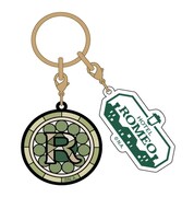 アクリルイニシャルキーホルダー