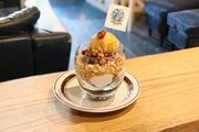 コラボ限定アフォガードパフェ