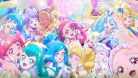 「映画プリキュアミラクルリープ みんなとの不思議な1日」エンディング映像より。