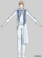 和泉柊羽のCG版ビジュアル。