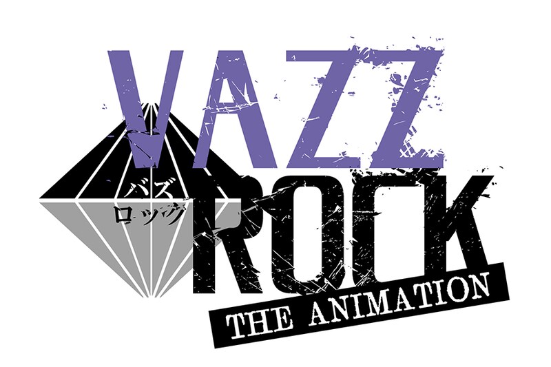 TVアニメ「VAZZROCK THE ANIMATION」ロゴ
