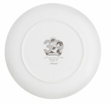 「CLAMP30周年記念 カードキャプチャーさくら原画 ノリタケプレート」の裏側。