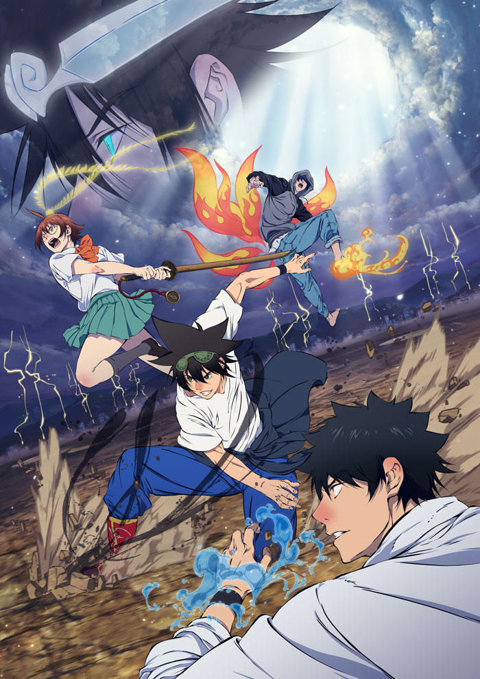「THE GOD OF HIGH SCHOOL ゴッド・オブ・ハイスクール」キービジュアル  (c)2020 Crunchy Onigiri, LLC