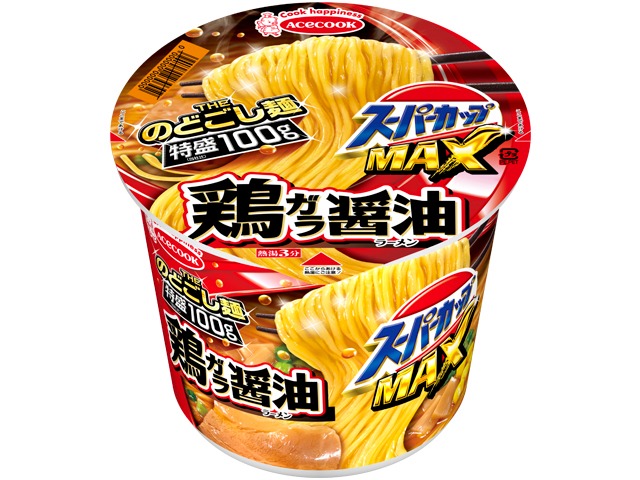 B賞の「スーパーカップMAX しょうゆラーメン」。
