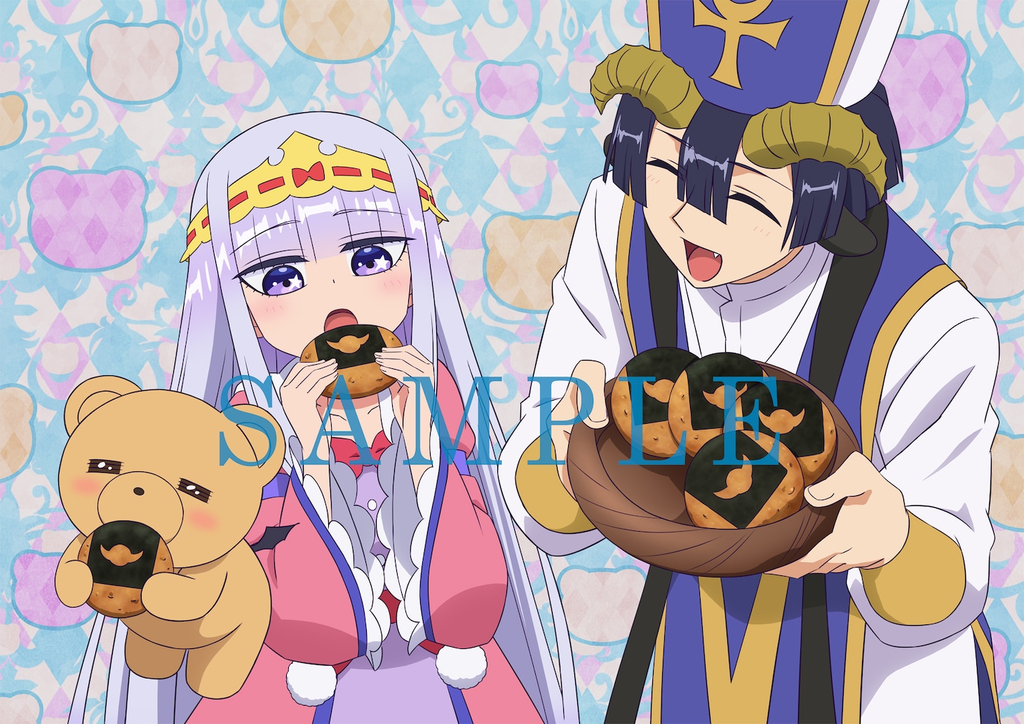 あみあみオンラインショップの法人特典イラスト。