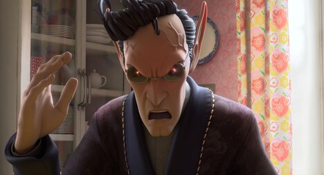 長編アニメ「アーヤと魔女」より、マンドレーク。