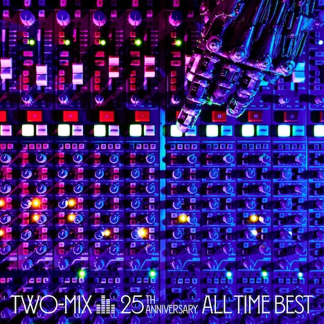 「TWO-MIX 25th Anniversary ALL TIME BEST」通常盤ジャケット