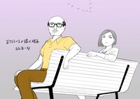 長尾謙一郎による描き下ろしイラスト。