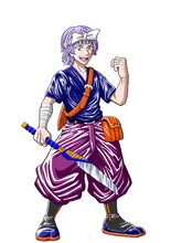 レンガのカラーカット。(c)島袋光年/集英社