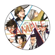 特典の缶バッジ。