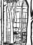 「大橋裕之 個展『越境』」に並ぶ作品のイメージ。