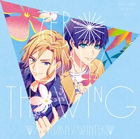 TVアニメ「A3!」の「SEASON AUTUMN & WINTER」エンディングテーマ「ZERO LIMIT/Thawing」のジャケット。