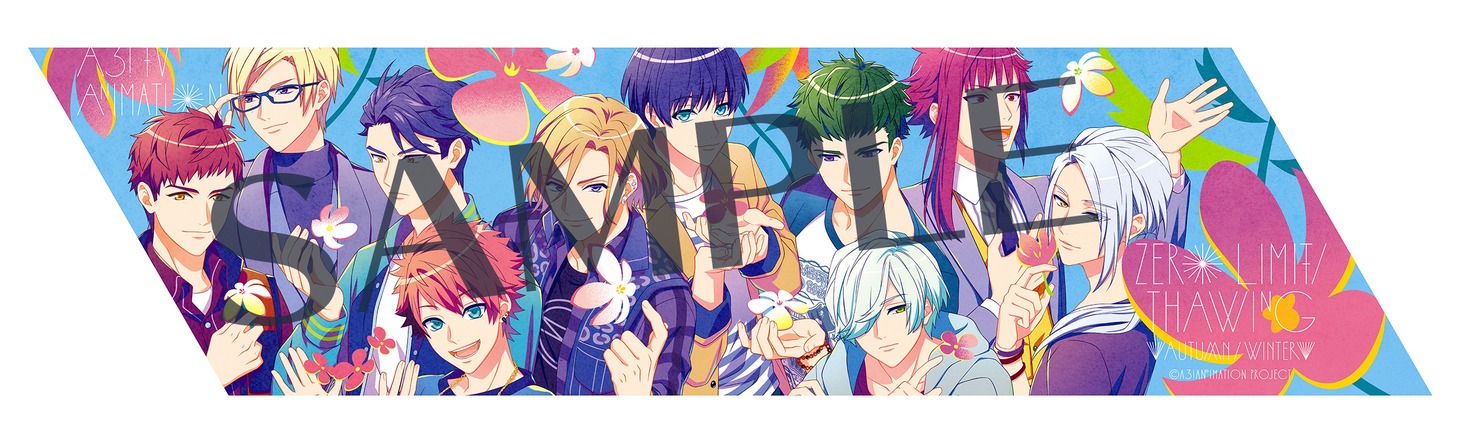 「ZERO LIMIT/Thawing」に付属するクリアシート。