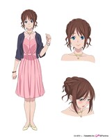 おめかしした行橋玲奈（CV：風音）。