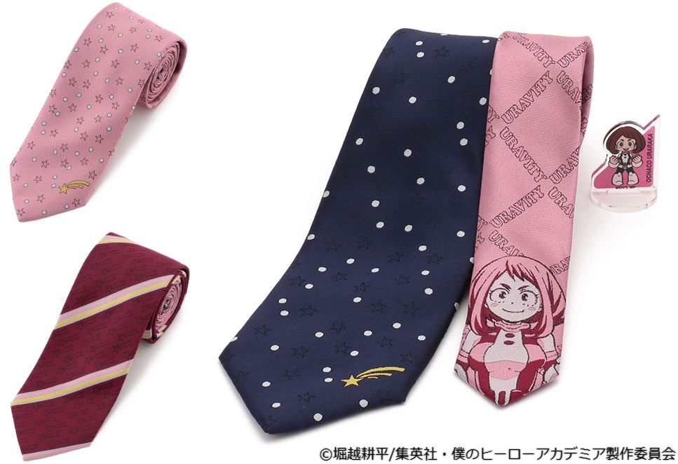 「『僕のヒーローアカデミア』ネクタイ【麗日お茶子】」