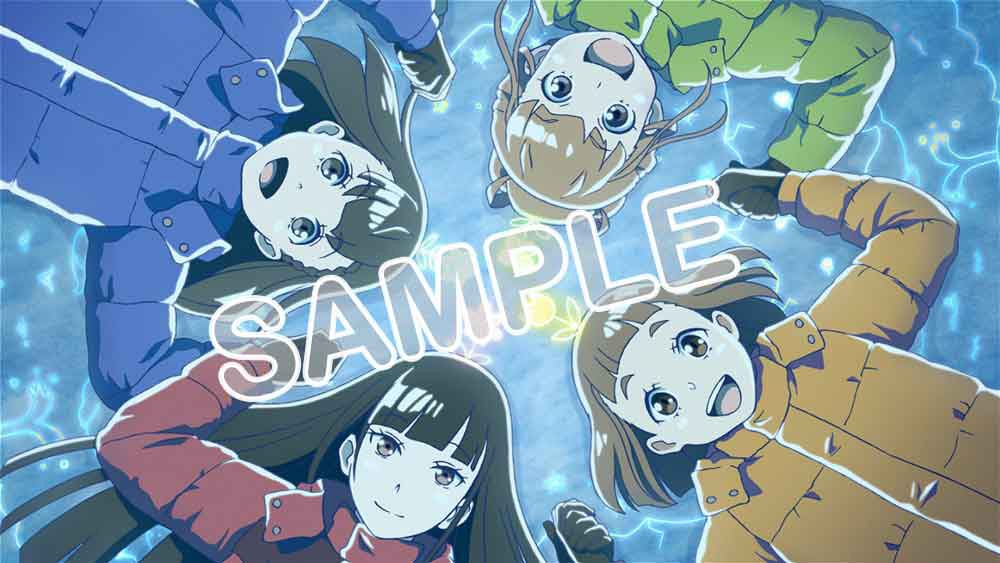 楽天ブックス店舗特典「A5マウスパッド」のイラスト。
