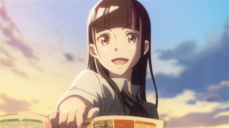 アニメ「宇宙よりも遠い場所」より。