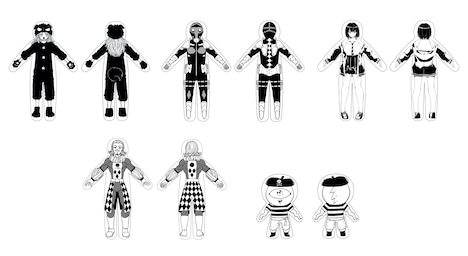 描き下ろしキャラクターのビジュアル。