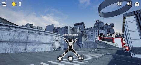 バーチャル会場「ジャンフェス島」のイメージ。