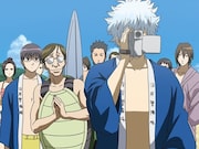 TVアニメ「銀魂」の場面カット。