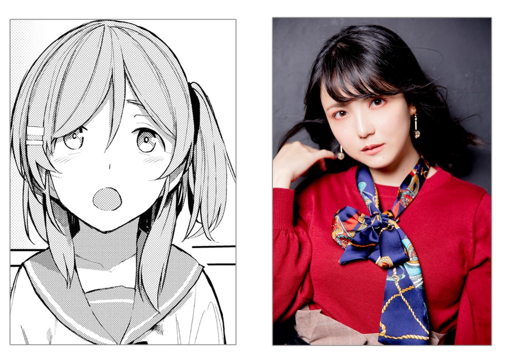 左から未乃、三上枝織。