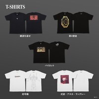 「ヱヴァンゲリヲン新劇場版」シリーズとグラニフのコラボTシャツ。